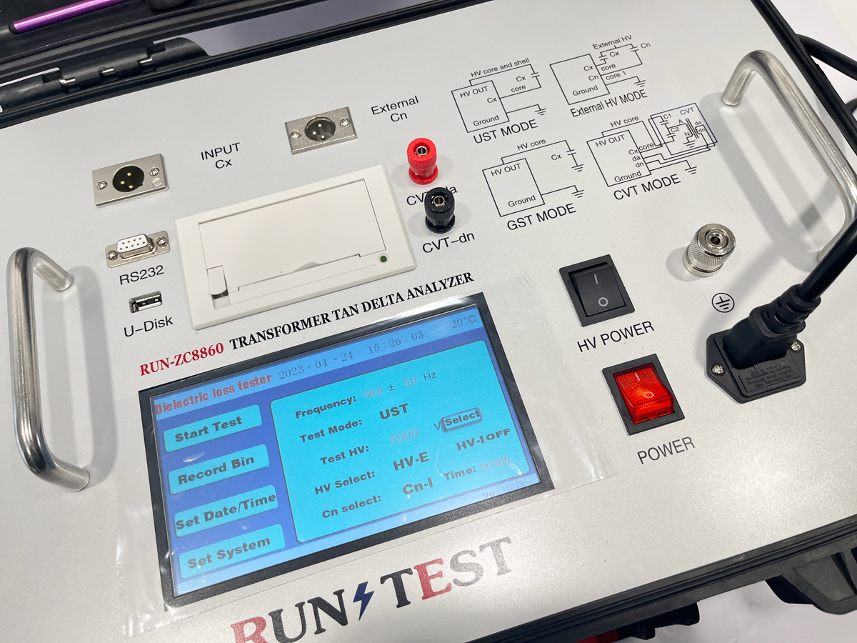 tan delta tester