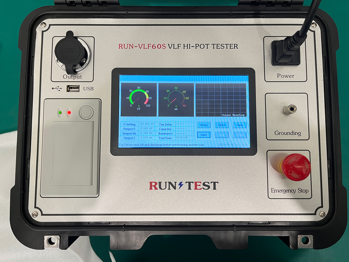 VLF high voltage tester