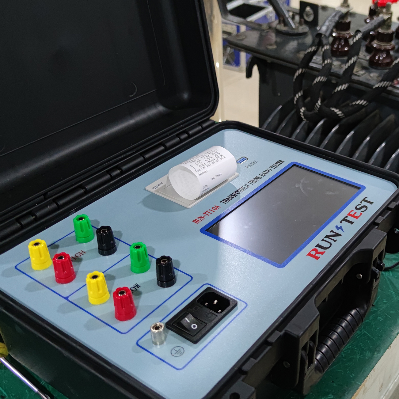 how does TT10A transformer turns ratio tester work