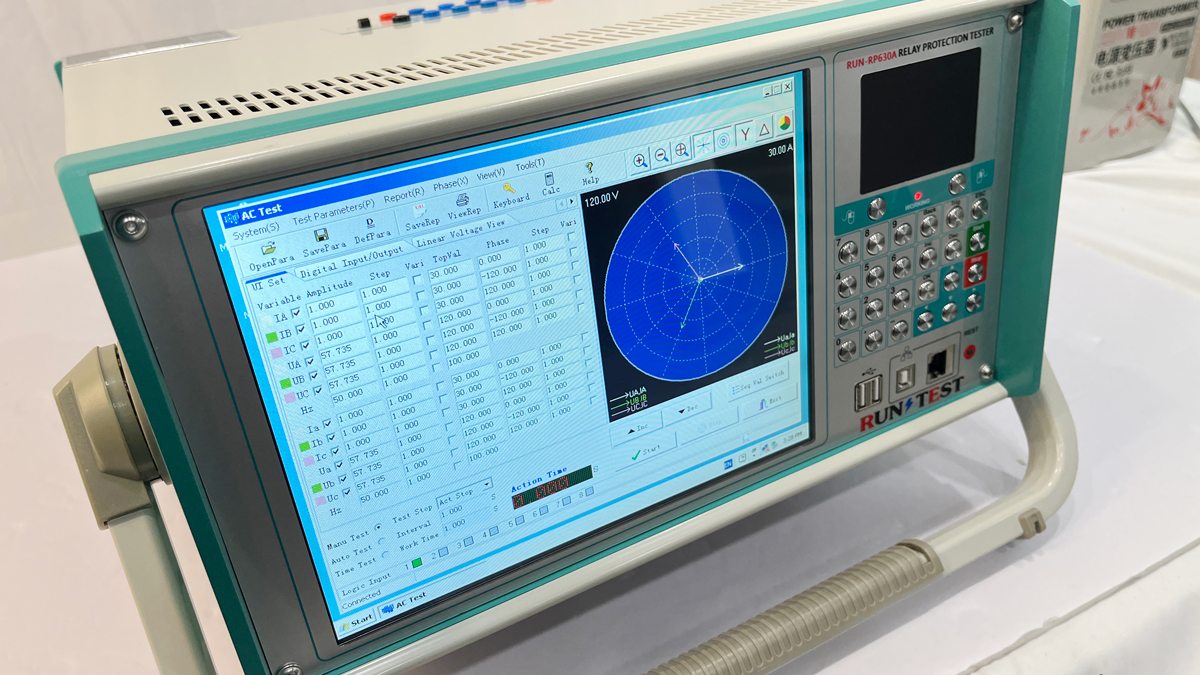 Seconday Current Injection Relay Protection Tester 6 Phase