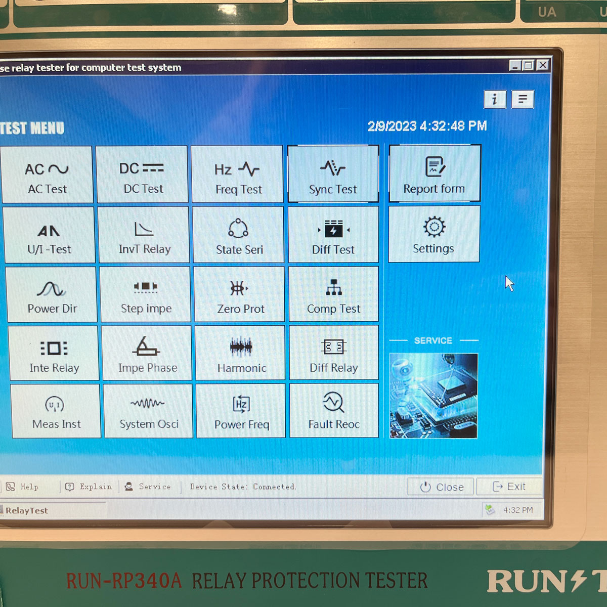 secondary current injection test